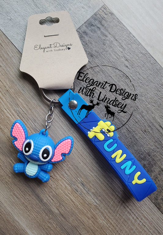 Blue Guy Keychain