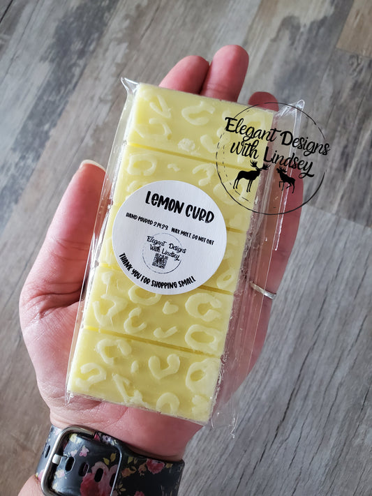 Lemon Curd Leopard Snap Bar