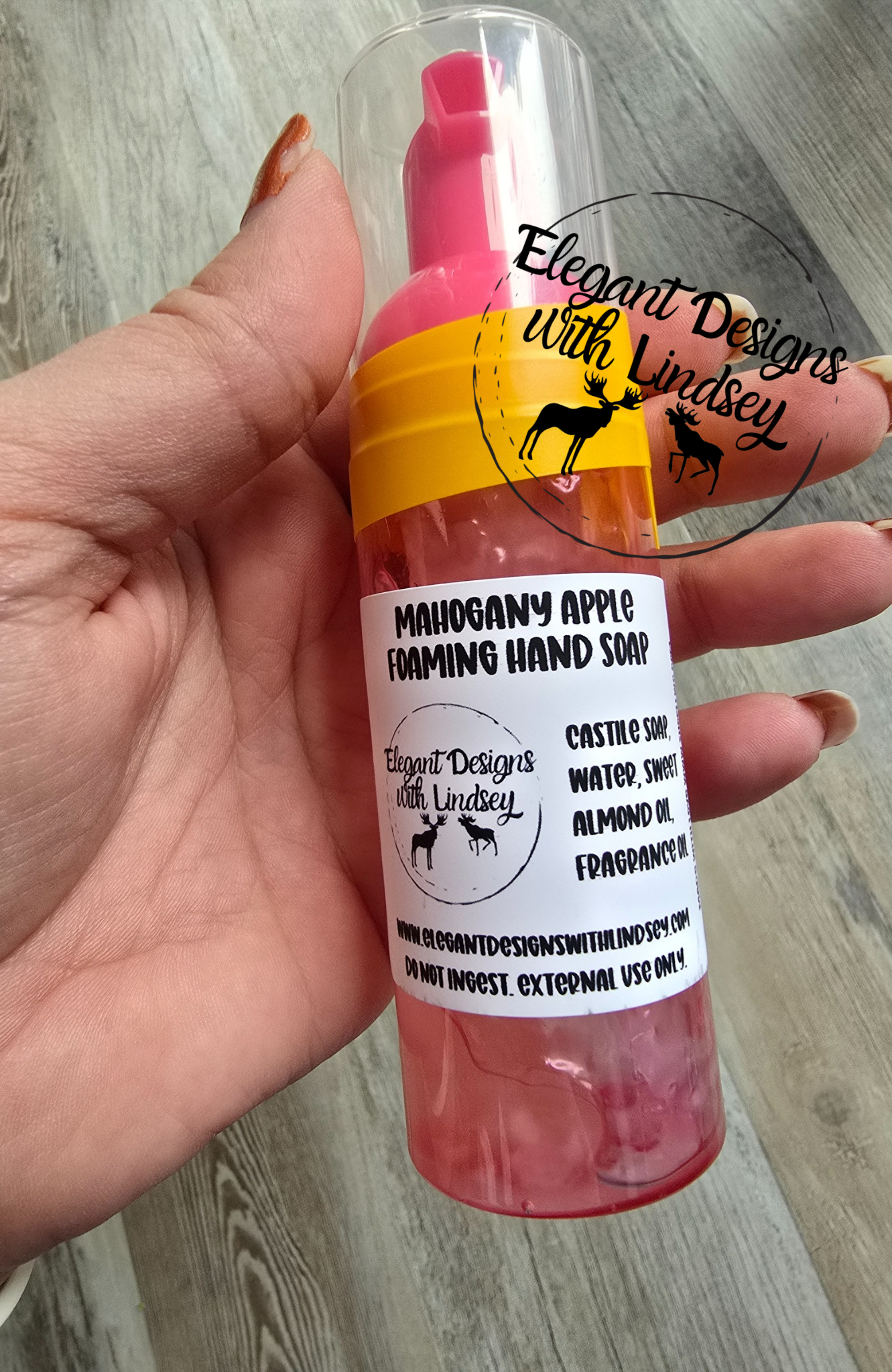 Foaming Hand Soap 2oz bottle Currently 4 Scents Available