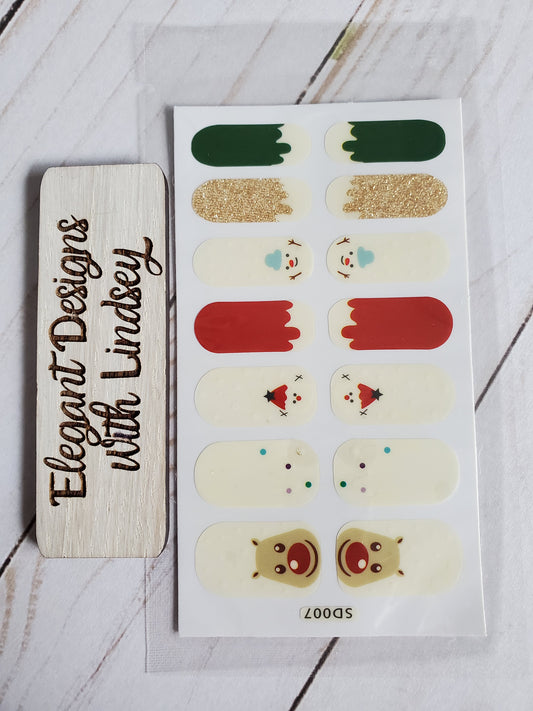 Christmas Nail Stickers-10