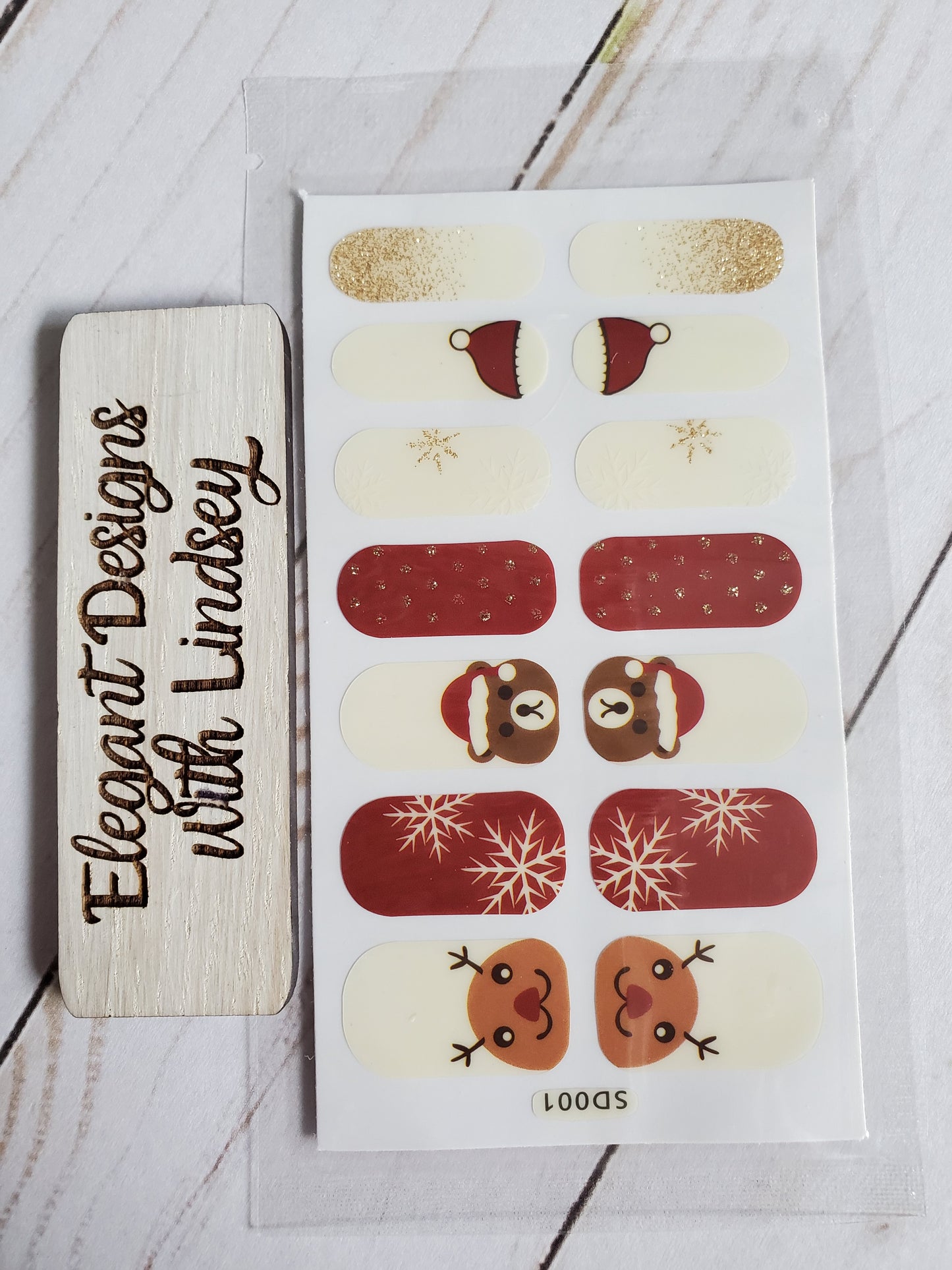 Christmas Nail Stickers-12