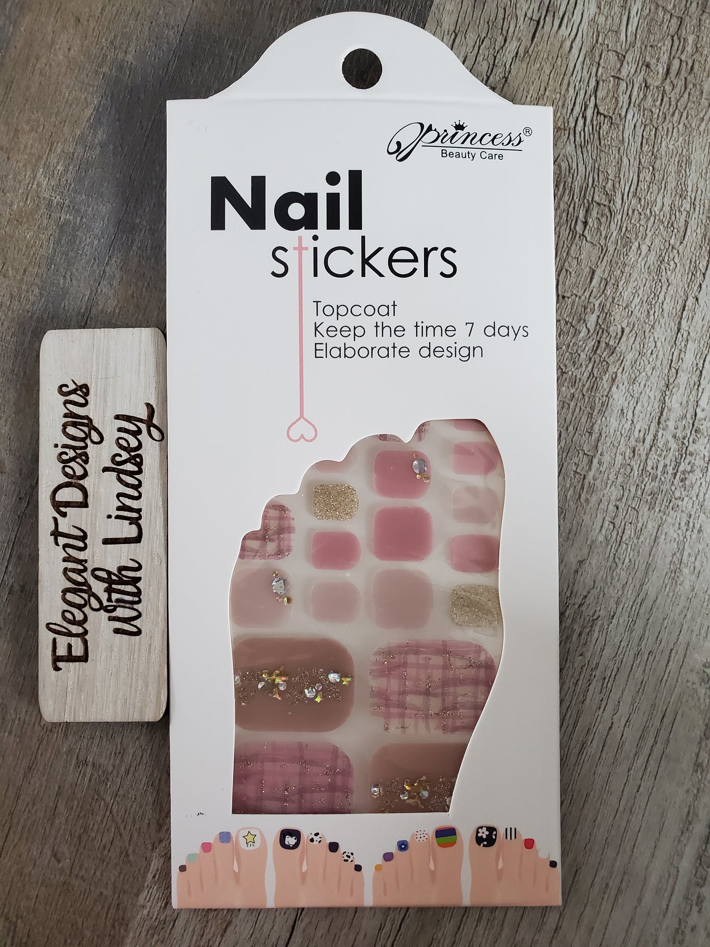 Toe Nail Stickers-10-Non Holiday