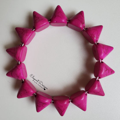 Spiky Resin bracelet