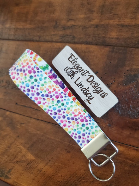 Key Fob Wristlet Keychains