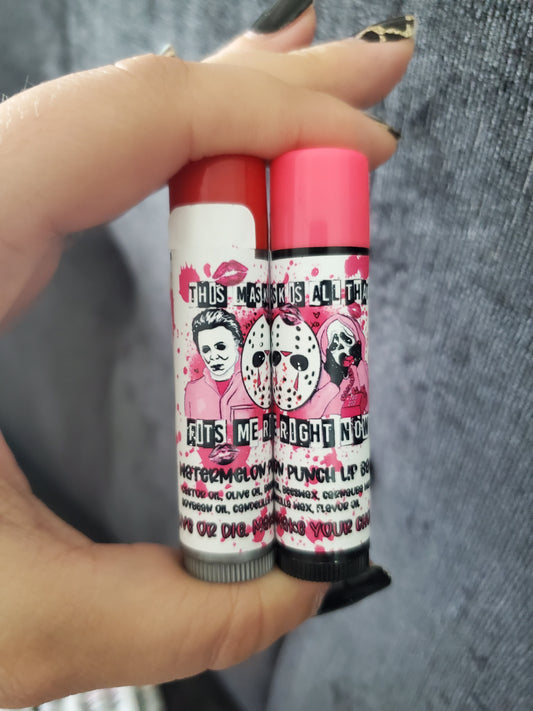 The plastics lip Balm (two flavors)