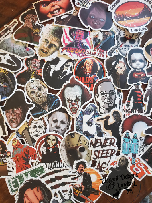 2pk Halloween Stickers (random)