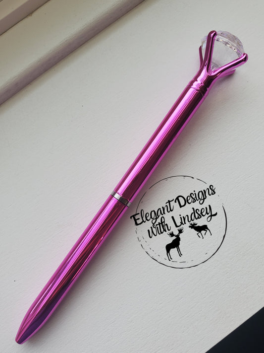 Hot pink "Dimond" Pen