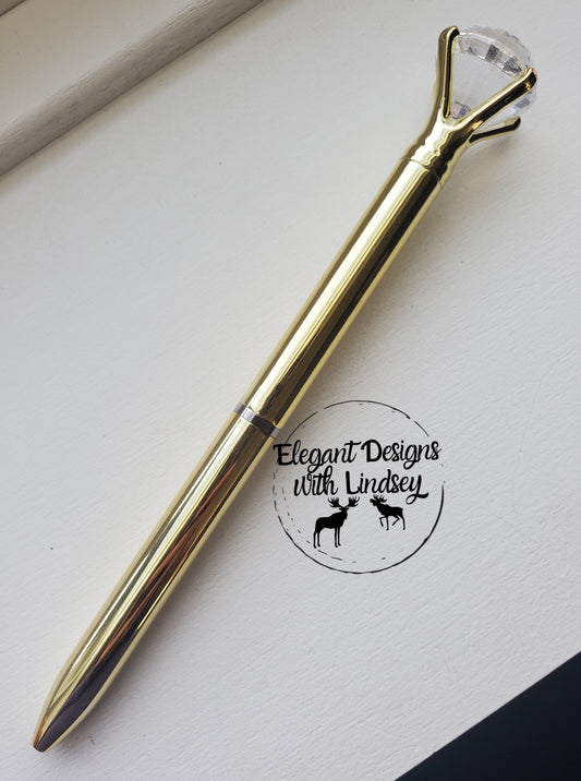 Gold "Dimond" Pen