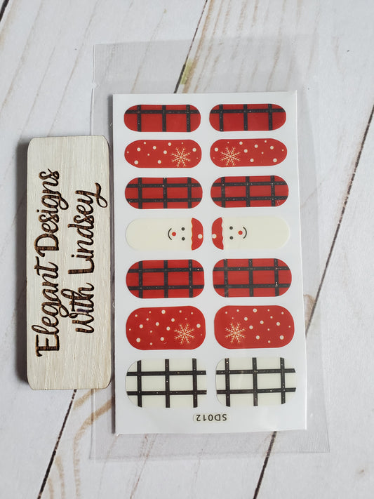 Christmas Nail Stickers-2