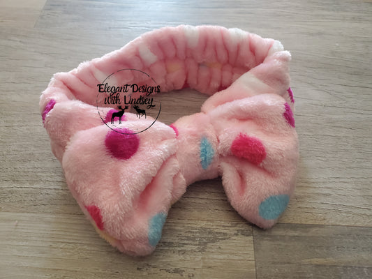 Spa plush headband