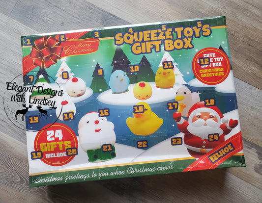 Christmas Squeeze Toys Advent Calendar