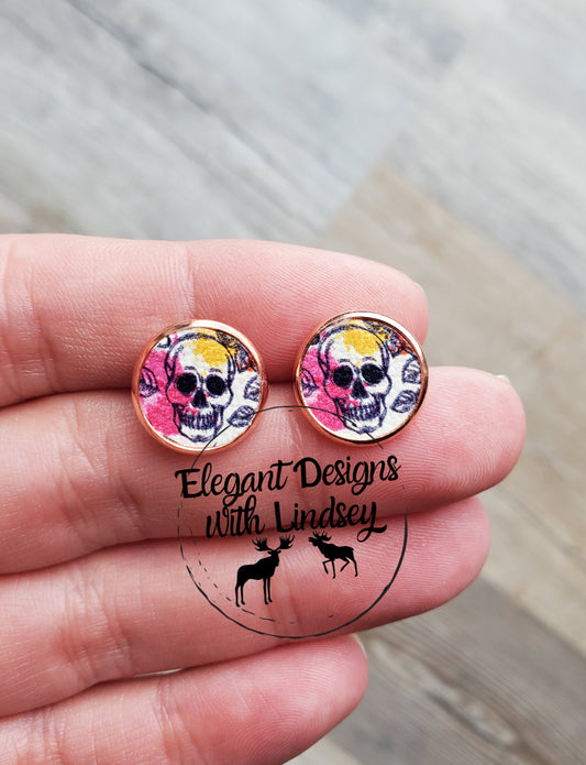 Skull Stud Earrings